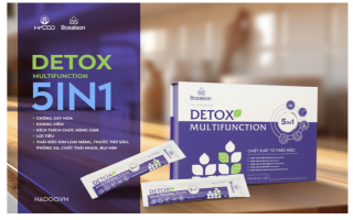 Detox Multifunction 5in1: Giải pháp tối ưu để thanh lọc cơ thể, loại bỏ 5 loại độc tố